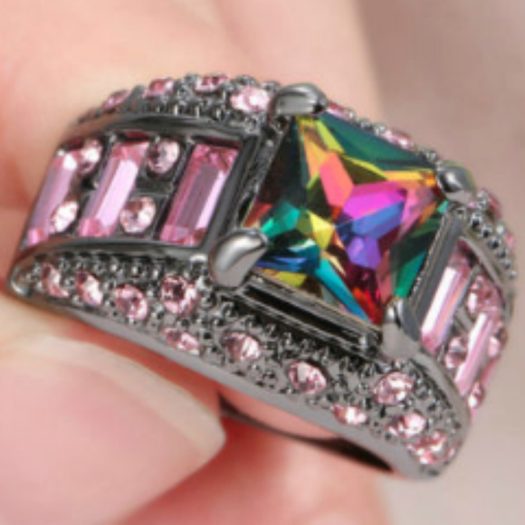 Mystic Jewelry - 💋3 for $20 Mystic Topaz RIng gf 0KT Pink